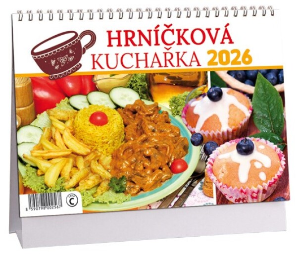 Stolní kalendář ARIA 2026 - Hrníčková kuchařka