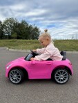 Mamido Elektrické autíčko Cabrio Fast Wing růžové