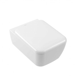VILLEROY & BOCH - Skyla Závěsné WC se sedátkem SoftClosing, TwistFlush, DirectFlush, alpská bílá 4682CL01