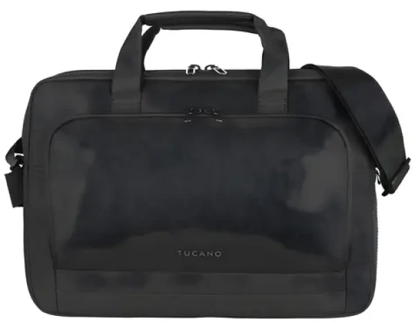Tucano Star černá / Brašna na notebook / 13" a 14" / MacBook Pro 14" / Recyklovaný PET (BSTN1314-BK)