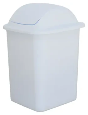 Belli e Forti FLIP výklopný odpadkový koš 18 l bílá / plast / 39 x 29 x 32 cm