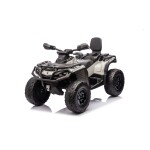 Mamido Dětská elektrická čtyřkolka Can-Am Outlander ATV šedá