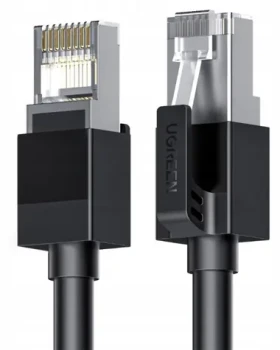Ugreen Síťový kabel RJ45 (M) - RJ45 (M) 1 m černá / Síťový kabel / Cat.6 F/UTP (6941876251704)