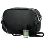 Trendy dámská koženková crossbody kabelka Willa, černá