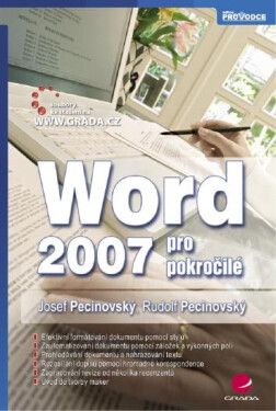 Word 2007 pro pokročilé - Josef Pecinovský, Rudolf Pecinovský