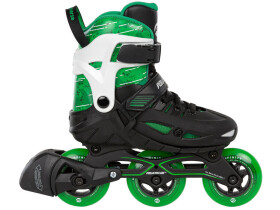 Powerslide Dětské kolečkové brusle Powerslide Phuzion Universe Green Velikost EUR: 29-32, Velikost koleček: 80mm, Počet koleček: 3x