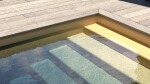 CGT Alkor Aquasense - 3D Golden Riviera; 1,65 m šířka, 1,6 mm tloušťka, metráž - Bazénová fólie, cena je za m2