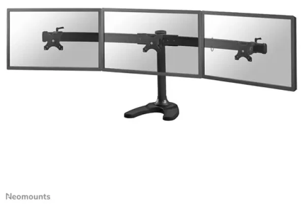 Neomounts TIS FPMA-D700DD3 černá / Stolní držák pro 3 monitory / 10-27" / VESA 75x75-100x100 / nosnost 8 kg (FPMA-D700DD3)