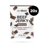Sušené maso Beef Jerky - GymBeam (barbecue, 20 x 50 g) (35542-11-20x50g-barbecue)