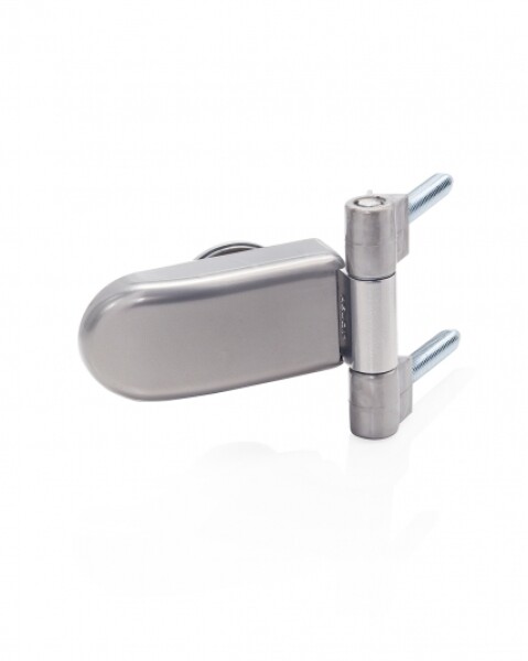 Pant pro dveře se dřevěným rámem, celoskleněné (do zárubně), Abloy šedý