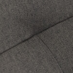 Křeslo polohovací, eletrické, šedá látka.