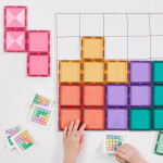 Connetix Connetix Tiles - Magnetická Stavebnice Pastelové Čtverce 40 ks