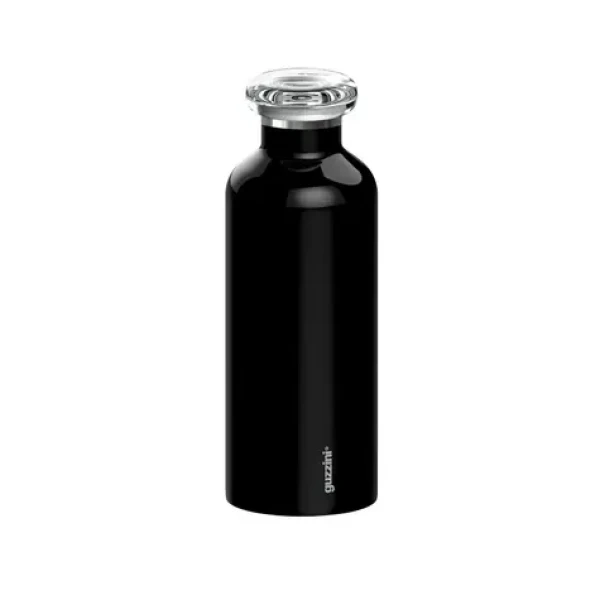Guzzini Energy černá / Termoláhev / 500 ml / nerezová ocel / 12h teplé, 24h studené (11670010)