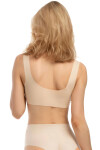 Fitness top Infinity beige - JULIMEX béžová XL