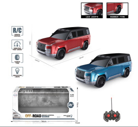 Mamido Auto na dálkové ovládání Off-road 1:16 červené MT1301