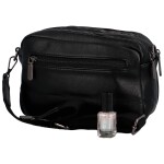 Trendy dámská koženková malá crossbody Gloria, černá