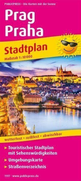 Praha 1:10 000 / plán města