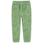 Volnočasové kalhoty- zelené - 92 GREEN