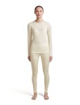 ICEBREAKER Wmns Merino 200 Oasis LS Crewe Sunrise Summit, Undyed (vzorek) velikost: S