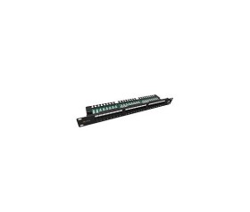 Solarix Patch panel 24 x RJ45 CAT5E UTP s vyvazovací lištou 1U SX24L-5E-UTP-BK-N EDF_1874079