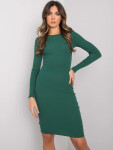 Dámské šaty RV SK 5131.18P tmavě zelené - FPrice L