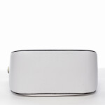 Nepřehlédnutélná kožená crossbody Albina, bílá