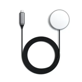 Satechi bezdrátový nabíjecí magnetický kabel USB-C šedá / 7.5W / 1.5m (ST-UCQIMCM)