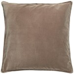 Ib Laursen Sametový povlak na polštář Burned Rose 52×52 cm, růžová barva, textil