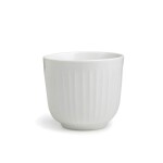 KÄHLER Porcelánový latte cup Hammershøi White 200 ml, bílá barva, porcelán