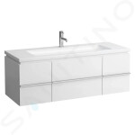 Laufen - Living Umyvadlo nábytkové 1300x480 mm, s 1 otvorem pro baterii, bílá H8164360001041