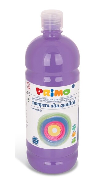 PRIMO Alta školní temperová barva 1l - fialová světle lilac 450
