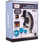 Malplay Zábavný dětský vědecký mikroskop s příslušenstvím 100x/400x/1200x