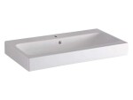 GEBERIT - iCon Umyvadlo 75x49 cm, otvor pro baterii, s přepadem, bílá 124575000