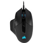 Corsair NIGHTSWORD RGB Tunable černá / Optická herní myš / 18000 DPI / 8 tlačítek / RGB LED podsvícení / USB (CH-9306011-EU)