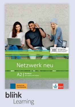Netzwerk neu A2 – Digitale BlinkLearning – Kursbuch – Lernende (14 měsíců)
