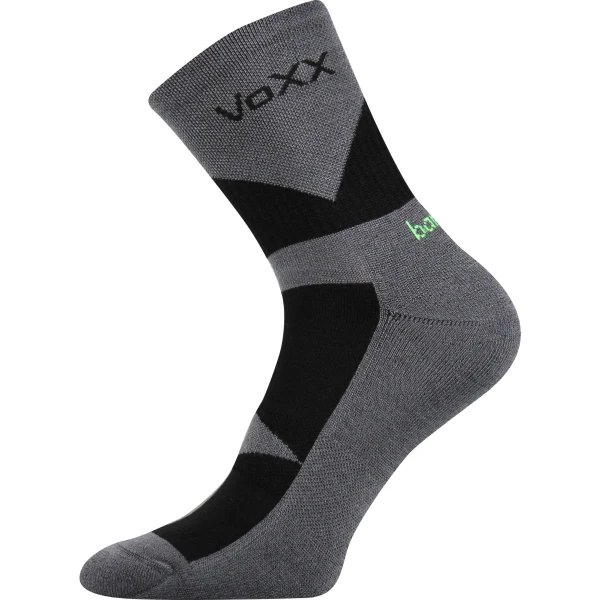 VOXX Ponožky sportovní bambusové BAMBO se zesíleným chodidlem TMAVĚ ŠEDÉ 39-42 102288