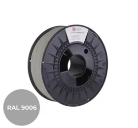 C-TECH PREMIUM LINE Filament PETG bílý hliník | RAL9006 | 1.75mm | 1kg (8594125013189)