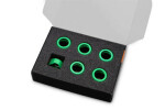 EKWB EK-Quantum Torque Compression Ring 6-Pack HDC 14 - Green (3831109836101)