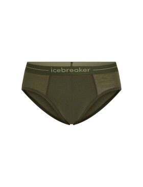 Pánské merino slipy ICEBREAKER Mens Anatomica Briefs, Dark Loden velikost: M