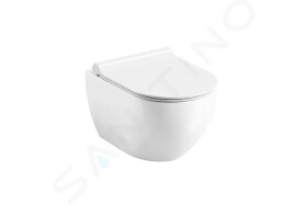 RAVAK - Chrome WC závěsné Uni, RimOff, bílá X01535