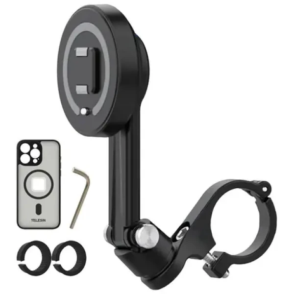 Telesin P3-MPH-01 Držák na řídítko pro iPhone 15 Pro / Držák / MagSafe / 25-28 mm řídítka (P3-MPH-01)