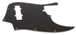 Fender Pickguard, 5-String Jazz Bass, 10-Hole Mount, Black, 3-Ply