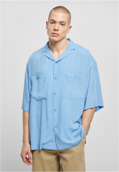 Oversized Resort Shirt horizonblue