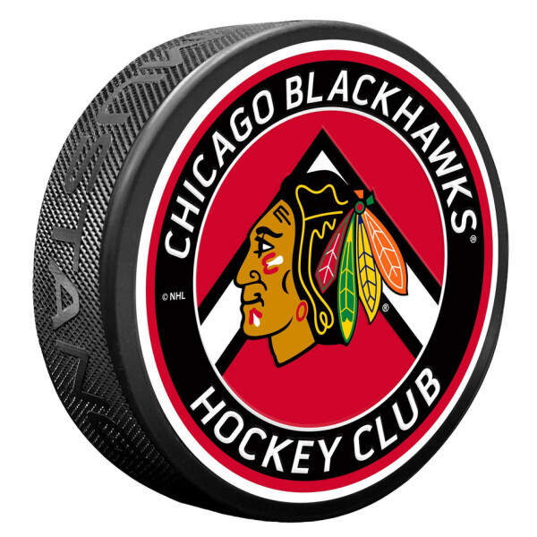 Mustang Puk Chicago Blackhawks NHL Chevron Banner