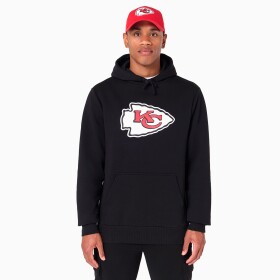 New Era Pánská mikina Kansas City Chiefs NFL Logo Hoodie Sweatshirt Velikost: M