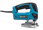 Makita 4350FCTJ / Přímočará pila s regulací a předkyvem / Zdvih 26 mm / 720 W / až 2.800 zdvihů min-1 / LED osvětlení (4350FCTJ)