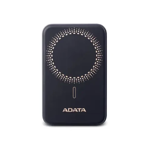 ADATA R100 MAGNETIC Power Bank černá / 10000mAh / 18W / USB-A + USB-C (PR100-12BK)