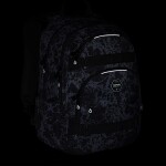Studentský batoh s šedým vzorem Topgal VIKI 25035 SET SMALL