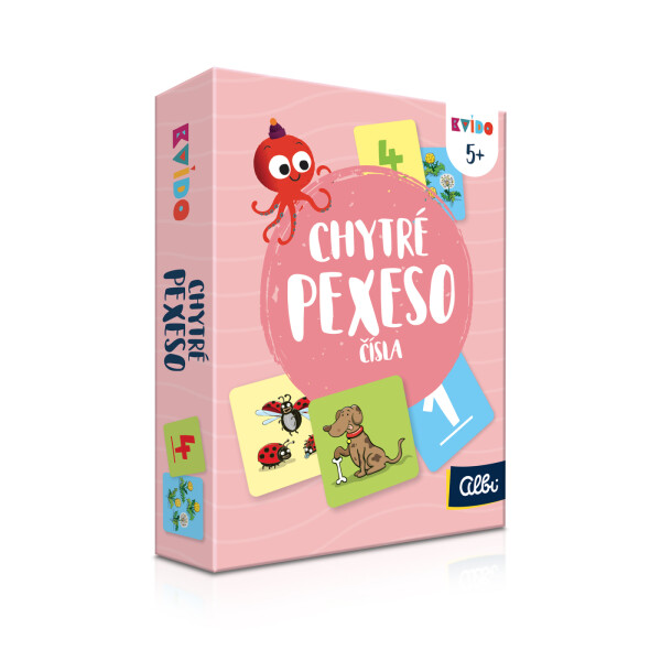 Chytré pexeso - Čísla 2. vydání - Albi