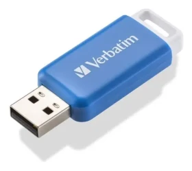 Verbatim DataBar 64GB modrá / Flash disk / USB-A 2.0 (49455)